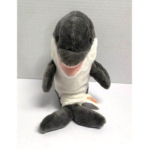 Melissa and Doug Plush Stuffed Animal Toy Dolphine Gray White Skimmer